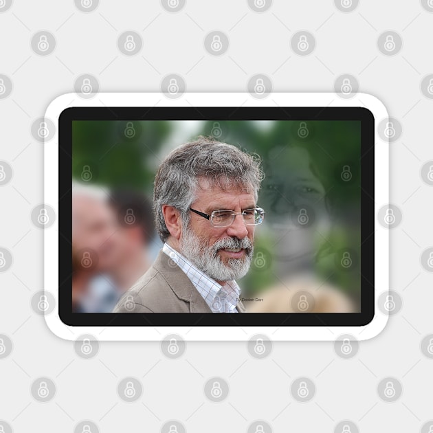 Gerry Adams Bobby Sands Magnet by declancarr