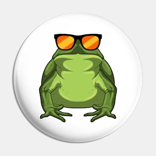 Frog with Sunglasses Pin