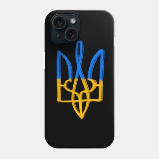 Tryzub - Ukrainian coat of arms Phone Case