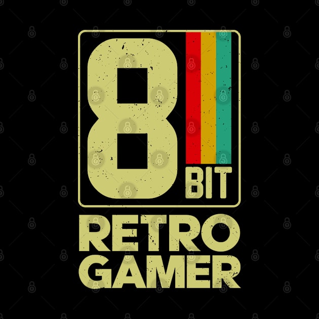 8bit Retro Gamer by Issho Ni