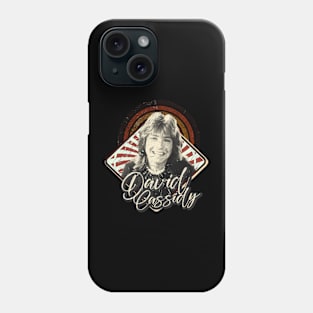 David C vintage design on top Phone Case