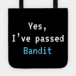 Passed BANDIT (White W Blue): A Cybersecurity Design Tote