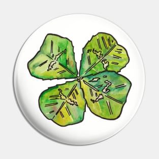 Four Leaf Clover Pin