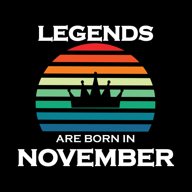 LEGENDS ARE BORN IN NOVEMBER by NEW LINE