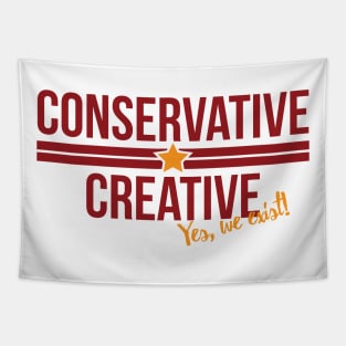 Conservative Creative: Yes, We Exist! Tapestry