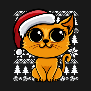 Meowy Christmas T-Shirt