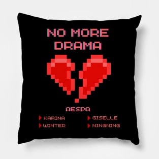 No More Drama Aespa Pillow