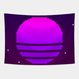 Summer Night Sun Tapestry