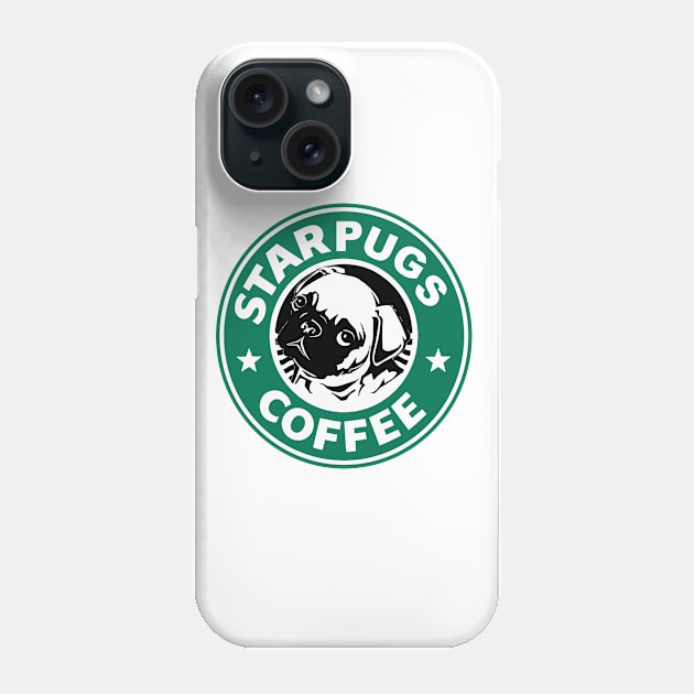 Starpugs Coffee Phone Case by mintipap