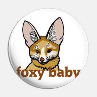 foxy baby, desert fox Pin