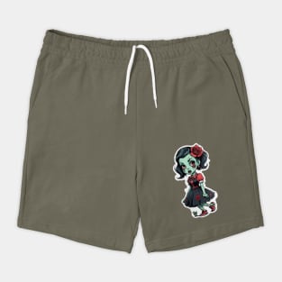 Rockabilly Zombie Girl 3 Shorts