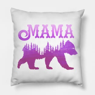 Mama Bear (Pink) Pillow