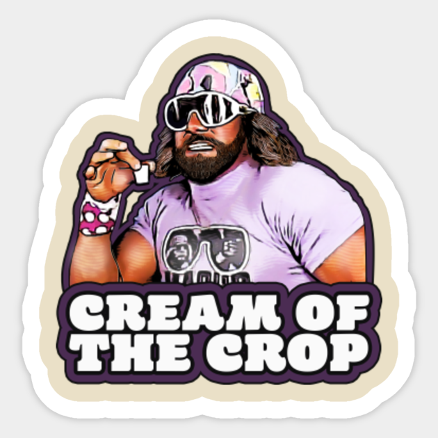 Discover Cream of the Crop - Wrestling - Sticker