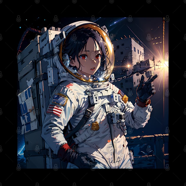 Love in Space Kaguya by PYXLE