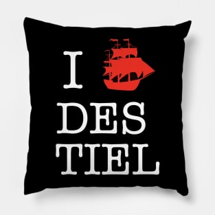 I Ship Destiel Pillow