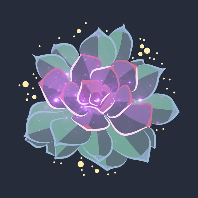 Space Succulent by BubblegumGoat