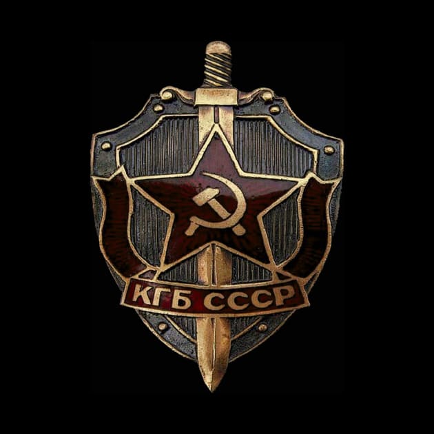 KGB Badge by Hellacious Designs