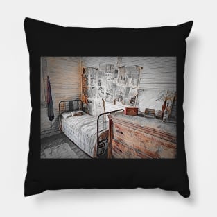 Replica of a Dust Bowl Bedroom Pillow