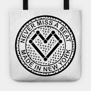 New York City's Heart (BLACK) Tote