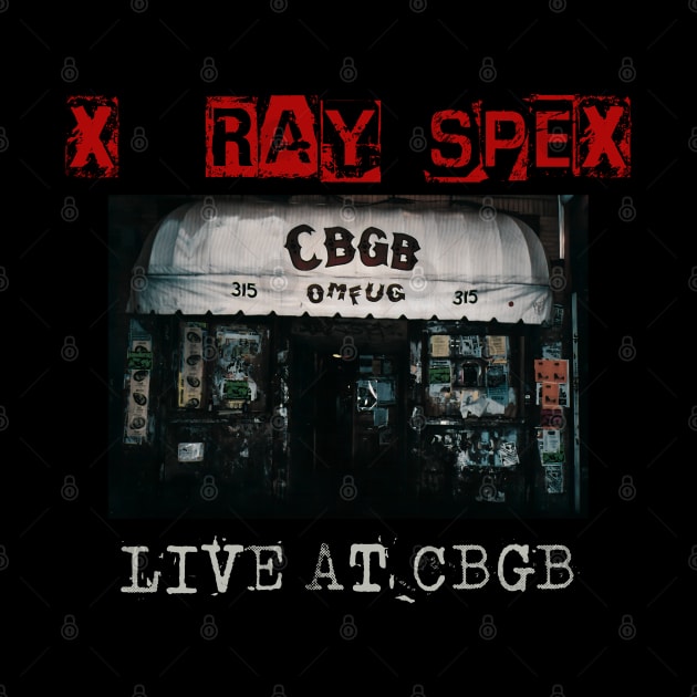 x ray spex live at cbgb by kusuka ulis