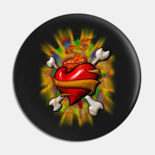 Sacred Pirate Heart Pin
