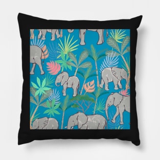 Elephant jungle Pillow