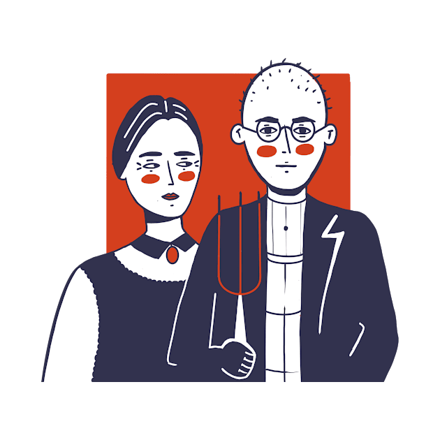 Pop American Gothic by London Colin