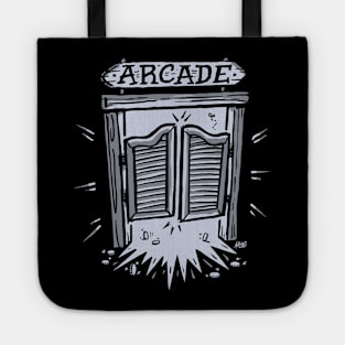 Arcade Saloon Doors - Western Barcade Tote