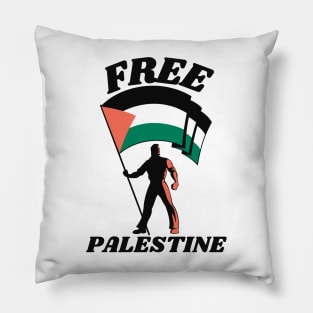 Free palestine Pillow