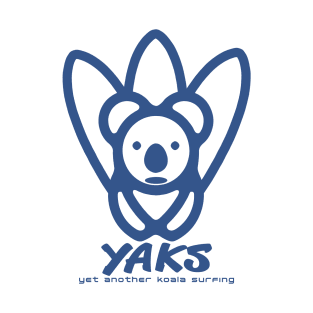 YAKS - Yet Another Koala Surfing T-Shirt