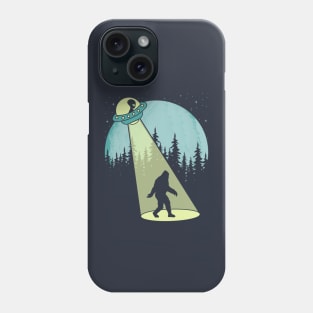Sasquatch Ufo Phone Case