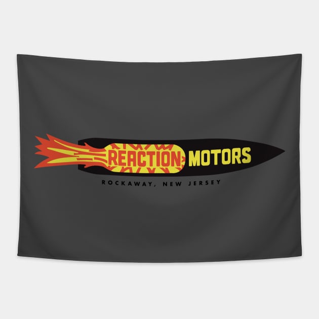 Reaction Motors Tapestry by Draft Horse Studio