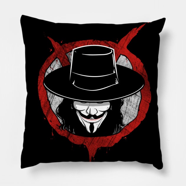 Vendetta Pillow by blackList90