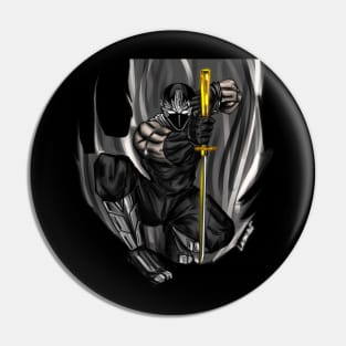 ninja shinobi in dark arts of japan ecopop armor knight Pin