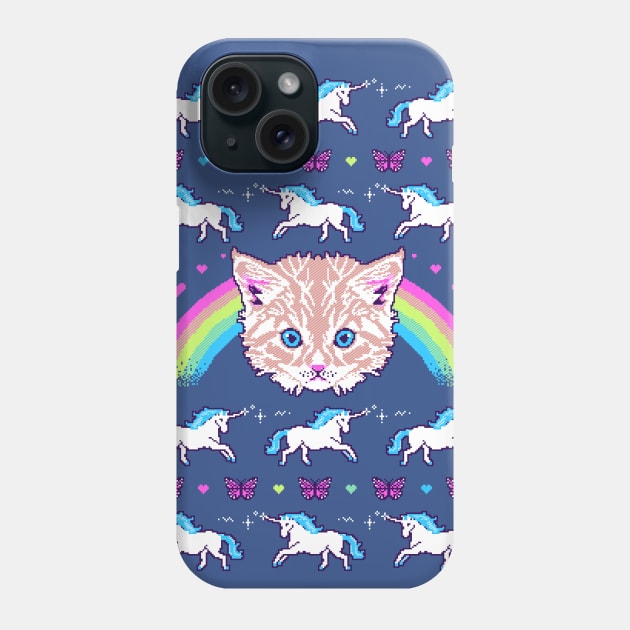 Most Meowgical Sweater Phone Case by Hillary White Rabbit