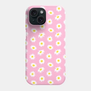 Daisy Ditsy Pattern on Pink Phone Case