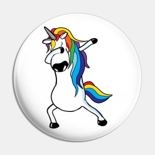 Yet Another Dabbing Unicorn Dancing Pin