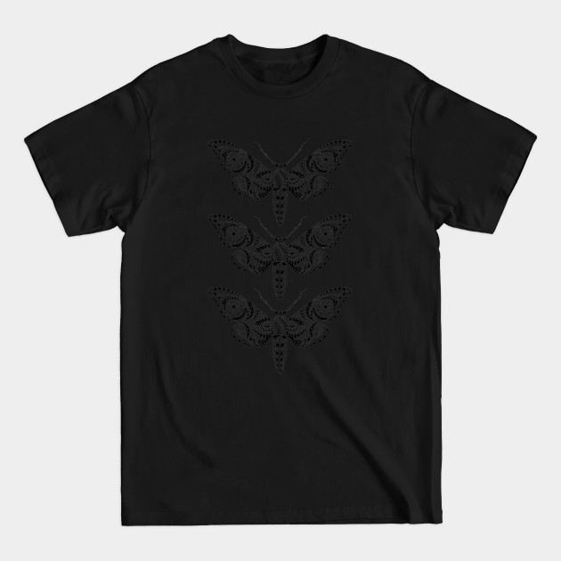 Discover Black butterflies - Buggy - T-Shirt