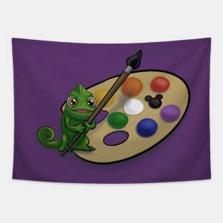 Pascal's Paint Pallet Tapestry