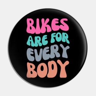 Bikes are for Everybody Shirt, Cycling Inclusivity, Cycling Diversity, Body Positivity, Pedal Power, Cycling Freedom, Warm Cycling Shirt Pin