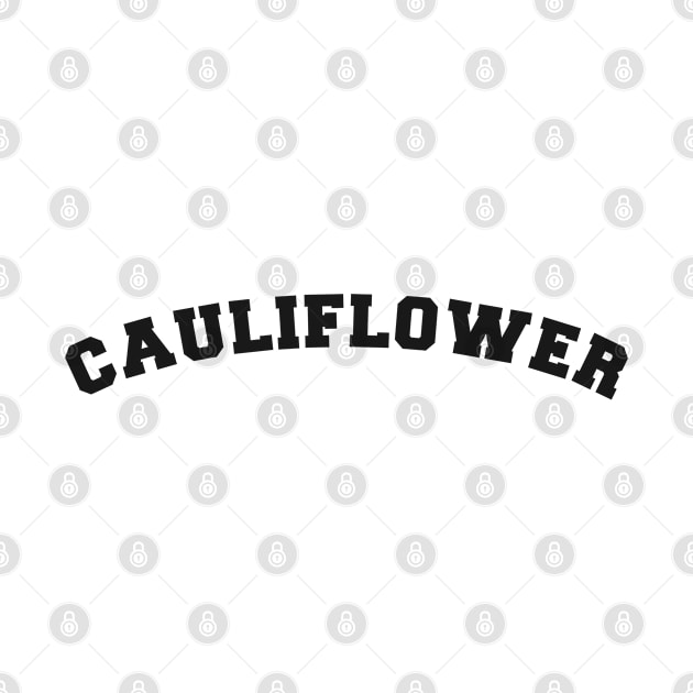 Cauliflower funny vegan statement by SerenityByAlex