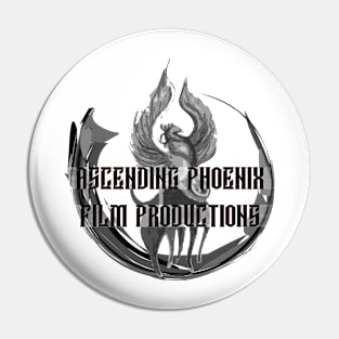 Ascending Phoenix Film Production Logo (Main/Black Letter) Pin