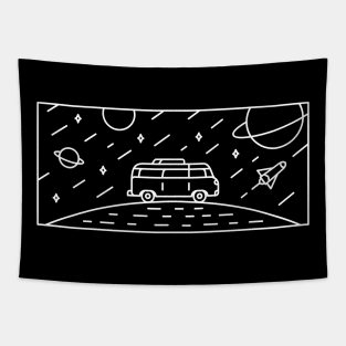 Space Travel 3 Tapestry