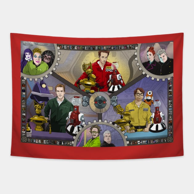 30 years of MST3K Tapestry by mudron