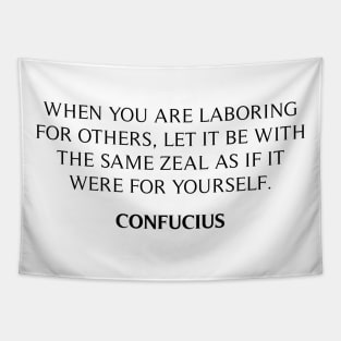 Confucius Quote Tapestry