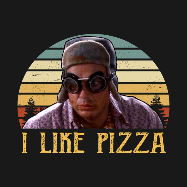 I Like Pizza Vintage Multiplicity by chancgrantc@gmail.com