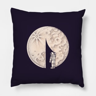 Unveiling the Dark Side of the Moon Pillow