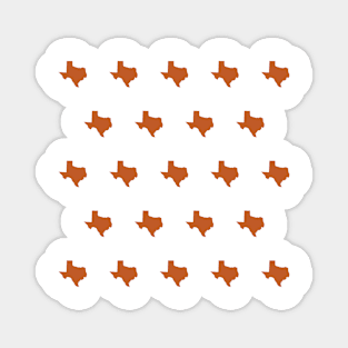 Texas Orange Magnet