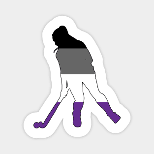 Field Hockey: Asexual Pride Magnet