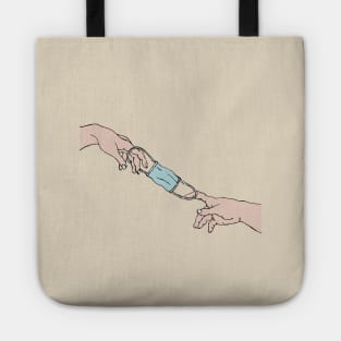 The creation of Adan Social Distance Tote